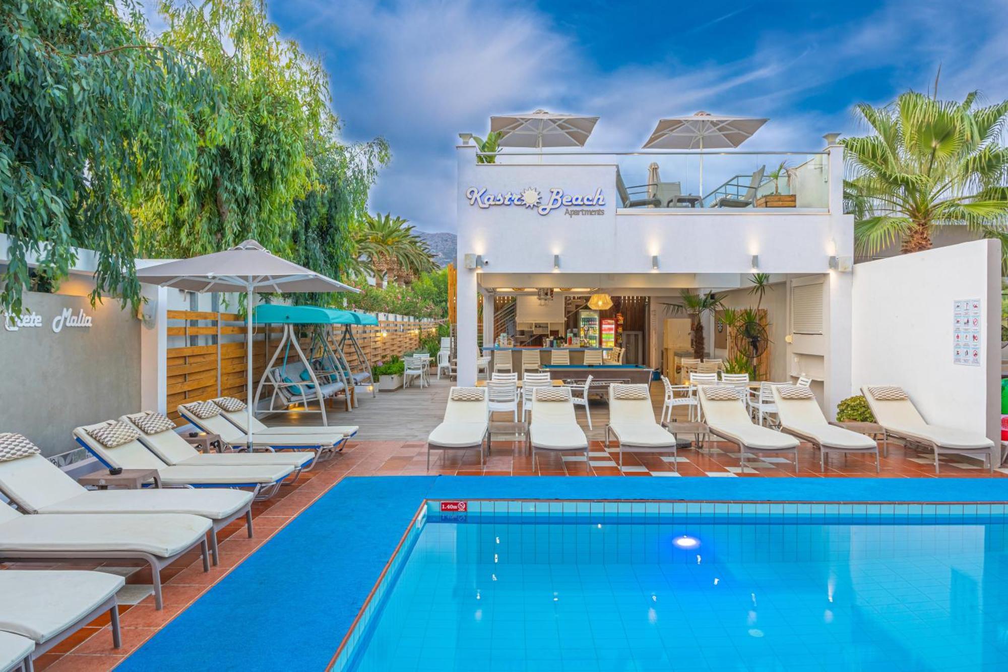 Kastro Beach Apartments Malia Exterior foto
